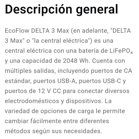 Ecoflow delta 3  MAX pico 4800 w's photo #1