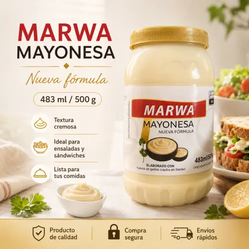 Mayonesa Marwa de 483ml's photo #1
