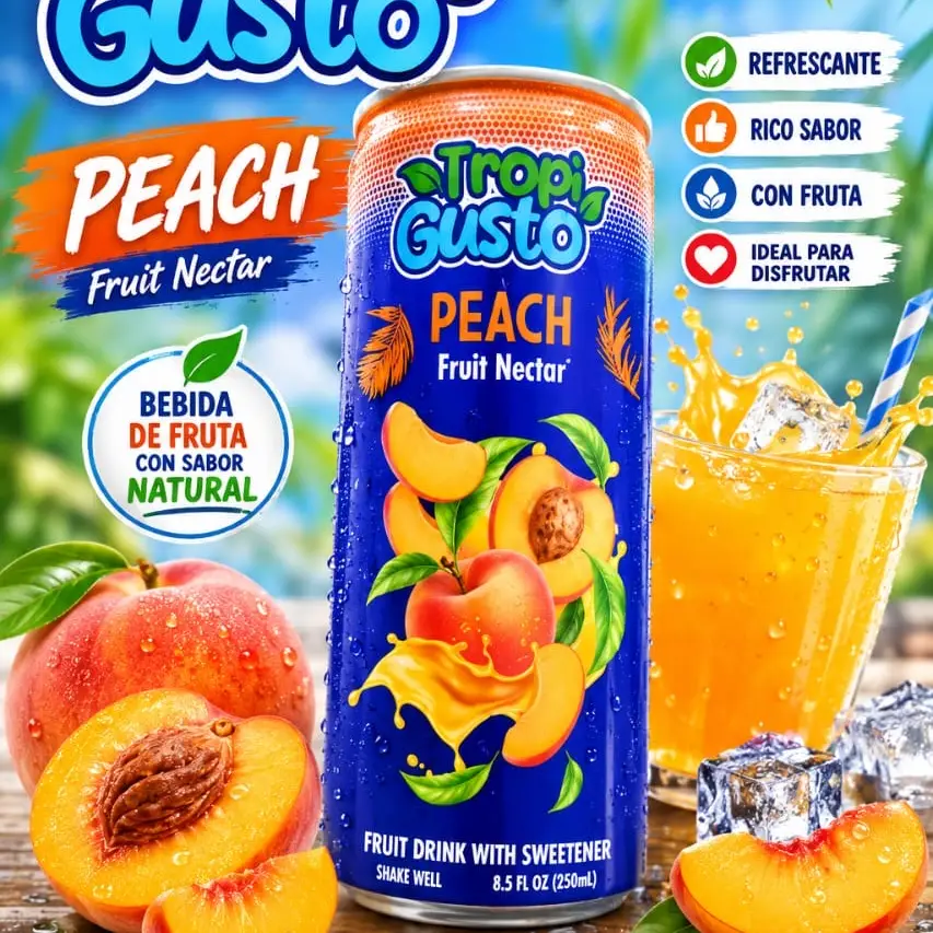 Jugo de melocoton de 250 ml's photo #1