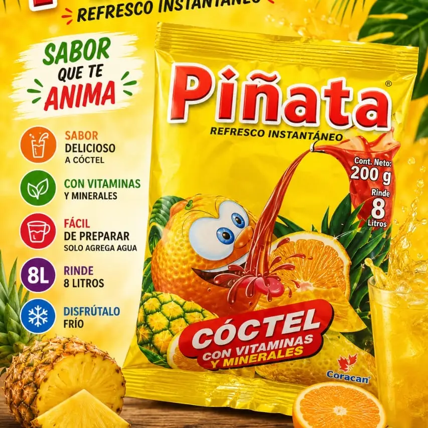 Refresco piñata de cóctel de 125ml's photo #1