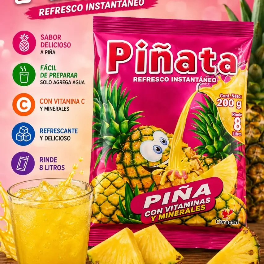 Refresco piñata de piña de 125ml's photo #1