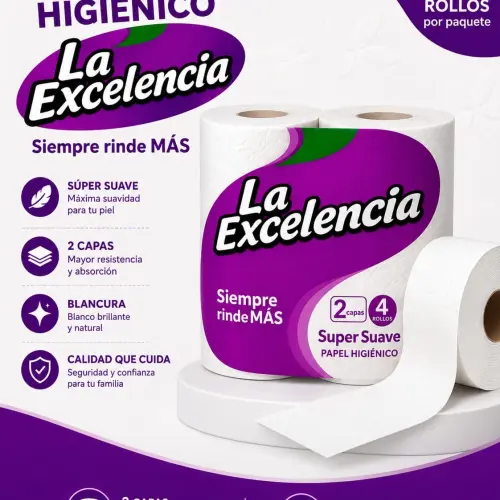 Papel Sanitario 4 rollos's photo #1