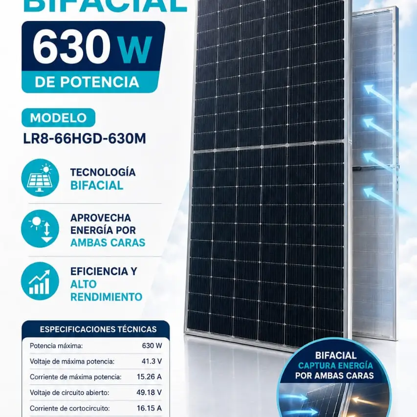 Paneles solares de 630W's photo #1