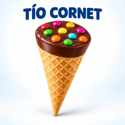 Cono relleno de chocolate — imagen 2