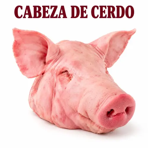 Cabeza de cerdo de 8-9Lb — imagen 2
