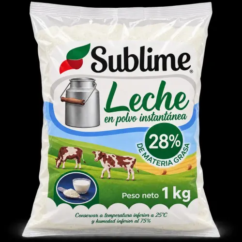 Paquete de leche en polvo instantánea de 1kg — imagen 1