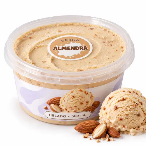 Pote de helado de Almendra de 500ml — imagen 2