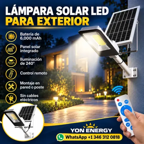 Lámpara Solar para exterior — imagen 1