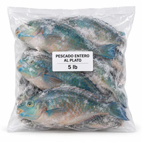 Paquete de pescado entero de 5 libras (LORO) — imagen 2