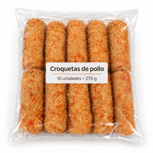 Paquete de croquetas de pollo 10 unidades — imagen 2