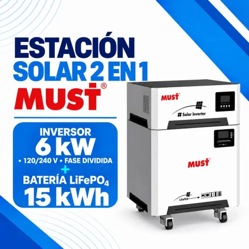 Estación Solar 2 en 1 Must — imagen 1