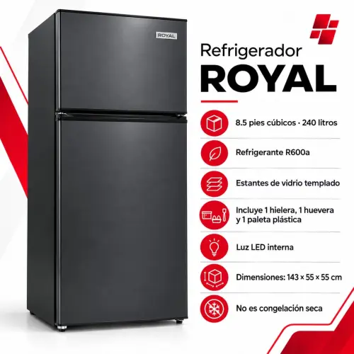 Refrigerador Royal de 8.5 pie — imagen 1