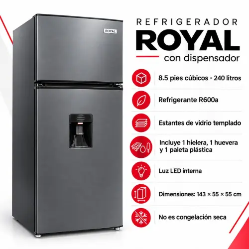 Refrigerador Royal de 8.5 pies — imagen 1