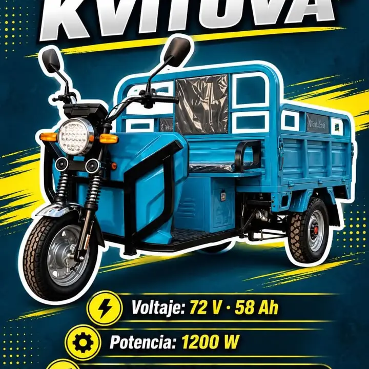 Triciclo eléctrico Kvitova — imagen 1