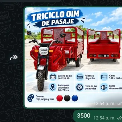 Trisiclo Oim de pasajes — imagen 2