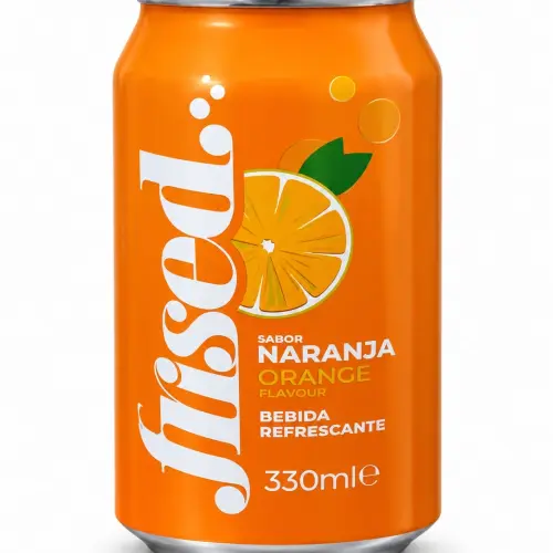 Refresco de lata de naranja — imagen 2