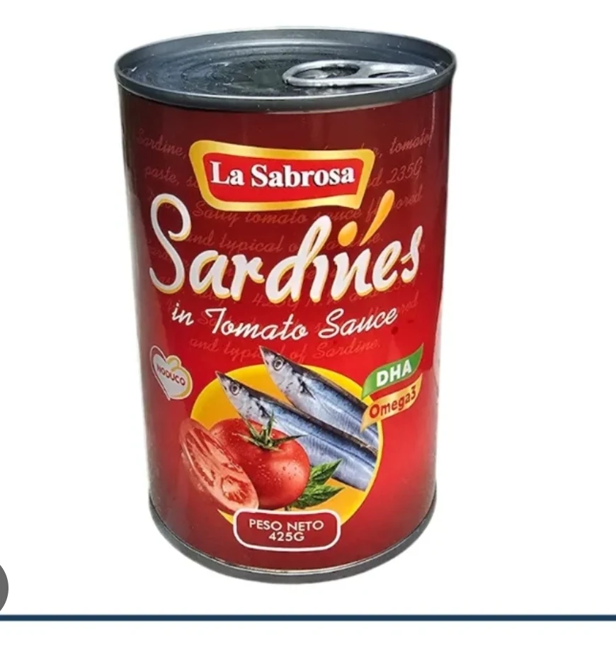 Lata de sardina 425 g's foto | EnviosCuba |  BizneCubano