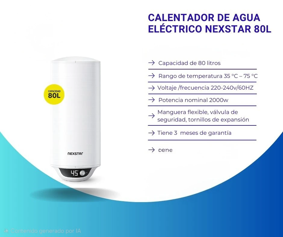 Calentador central  80L's foto | EnviosCuba |  BizneCubano