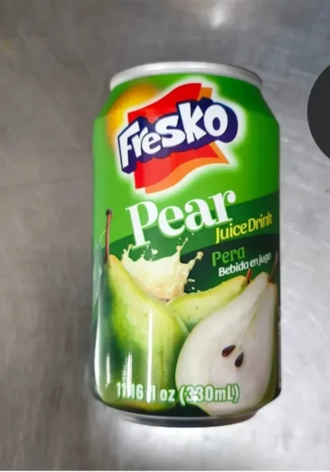 Lata de jugo 330 mL.   (Pera)'s foto | EnviosCuba |  BizneCubano