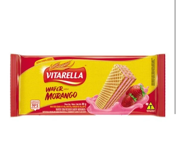 Wafer de fresa 120g's foto | EnviosCuba |  BizneCubano