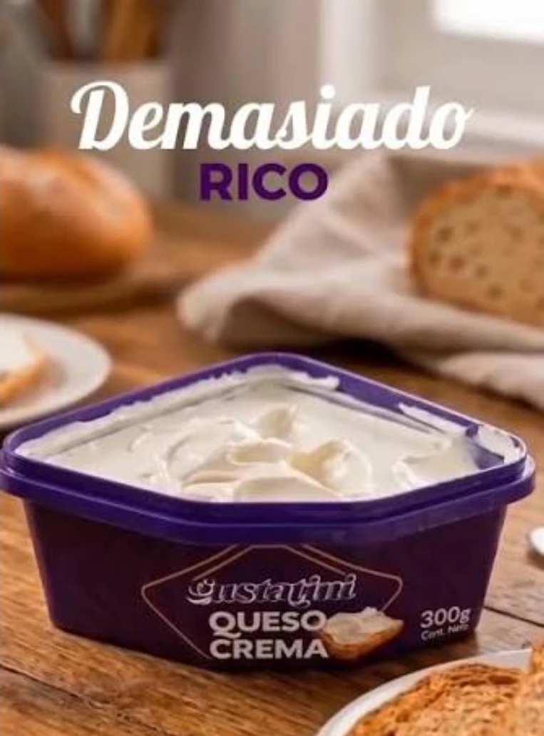 Queso crema gustatini  300gp's foto | EnviosCuba |  BizneCubano