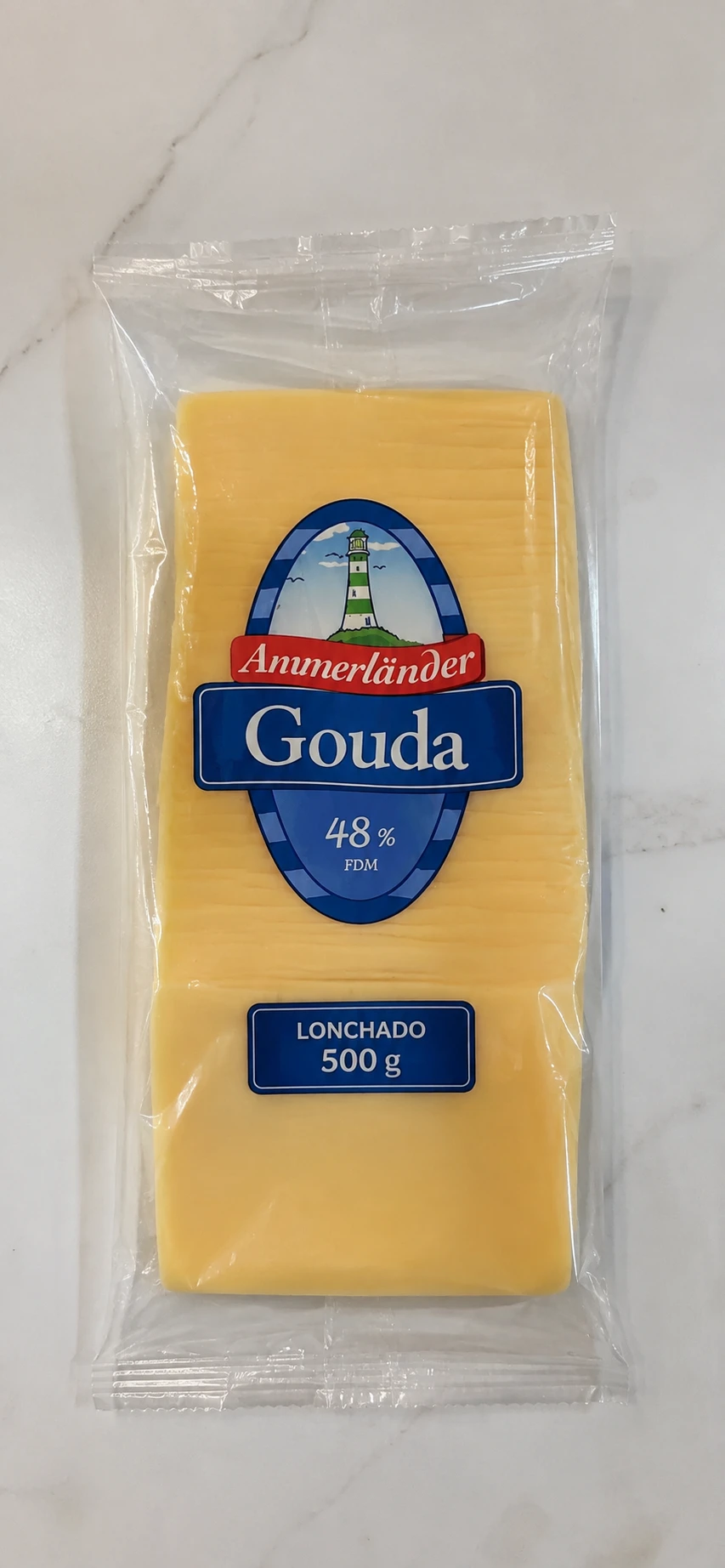 Queso gouda lonchado 500g's foto | EnviosCuba |  BizneCubano