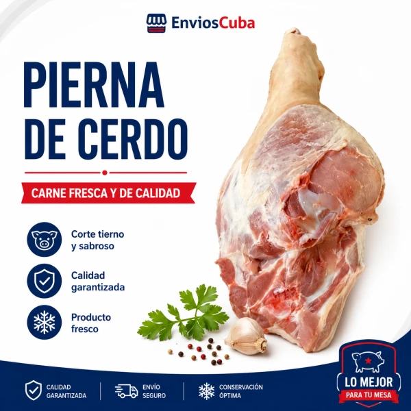 Pierna de cerdo de 17lbs's foto | EnviosCuba |  BizneCubano