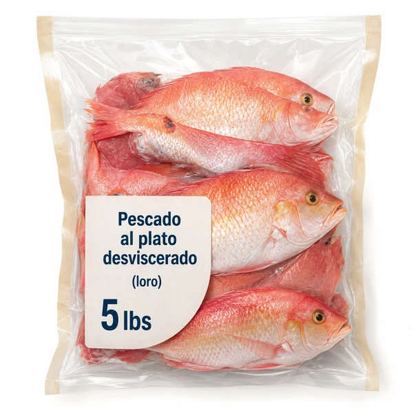 pescado al plato desbiserado bolsa de 5lbs (loro)'s foto | EnviosCuba |  BizneCubano