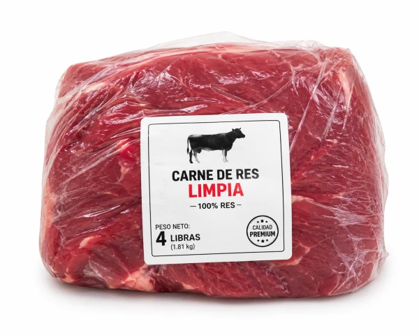 Paquete de carne de res limpia de 4lbs's foto | EnviosCuba |  BizneCubano