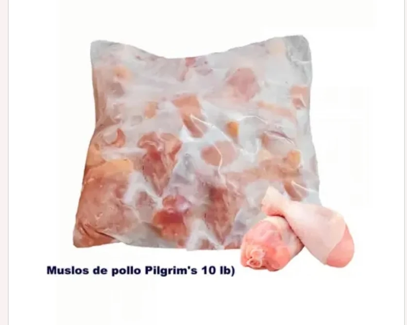 Paquete de muslos de pollo 5 lbs's foto | EnviosCuba |  BizneCubano