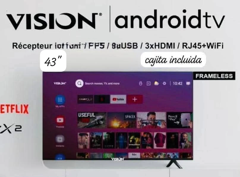 (SMART TV ) 43" VISION CAJITA INCLUIDA's foto | EnviosCuba |  BizneCubano