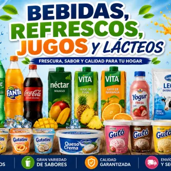 Imagen de Bebidas,refrescos,jugos y lacteos