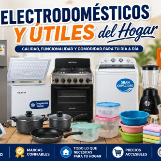 Imagen de Electrodomesticos y utiles del hogar