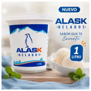 Helado Alaska de 1 litro de Almendra miniatura 2