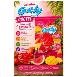 Gelatina de coctel de 125ml miniatura 1