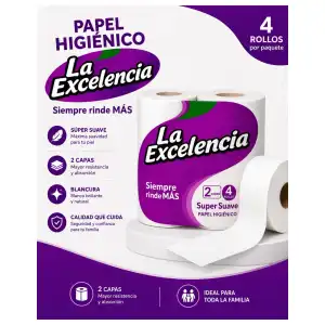 Papel Sanitario 4 rollos miniatura 2
