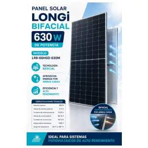 Paneles solares de 630W miniatura 2