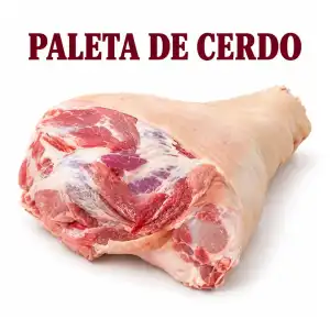 Paleta de cerdo de 21.5Lb miniatura 1