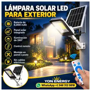 Lámpara Solar para exterior miniatura 2