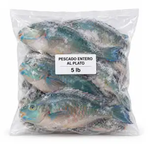 Paquete de pescado entero de 5 libras (LORO) miniatura 2