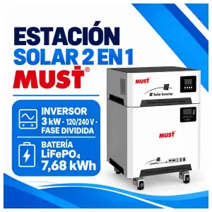 Estación Solar 2 en 1 Must miniatura 1