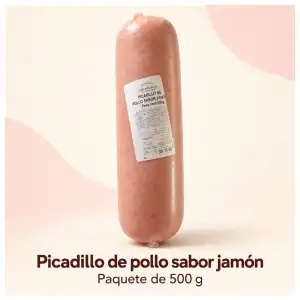 Picadillo de pollo sabor jamón de 500g miniatura 2