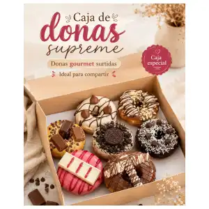 Caja de donas supreme miniatura 2